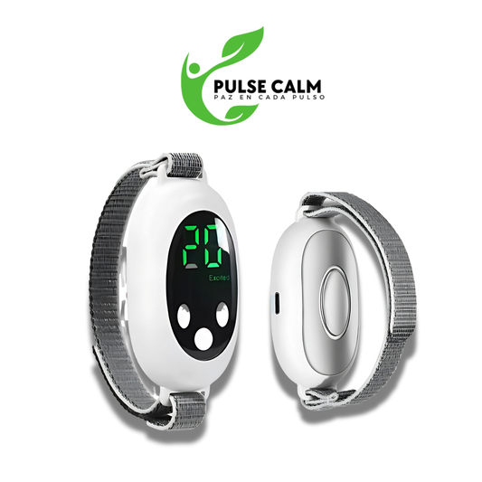 PulseCalm Dispositivo eliminador Ansiedad, insomnio y relajar