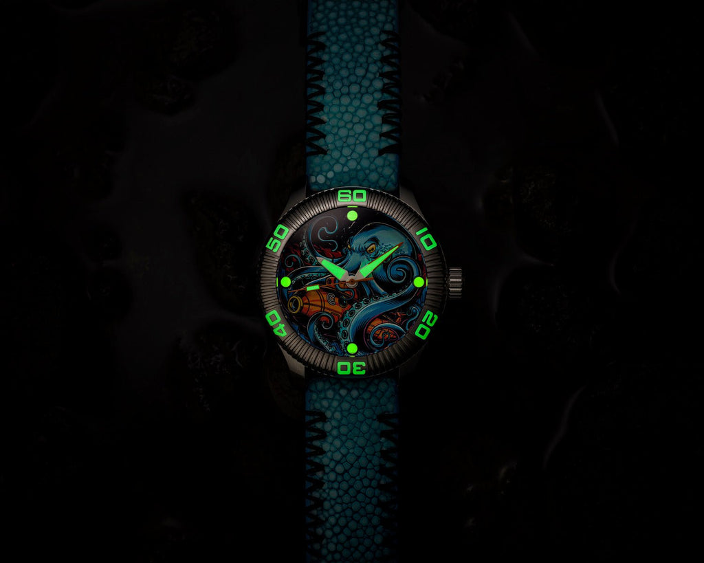 Crawler One - Ceramic-Enamel Dial - Kraken’s Wrath - Preorder