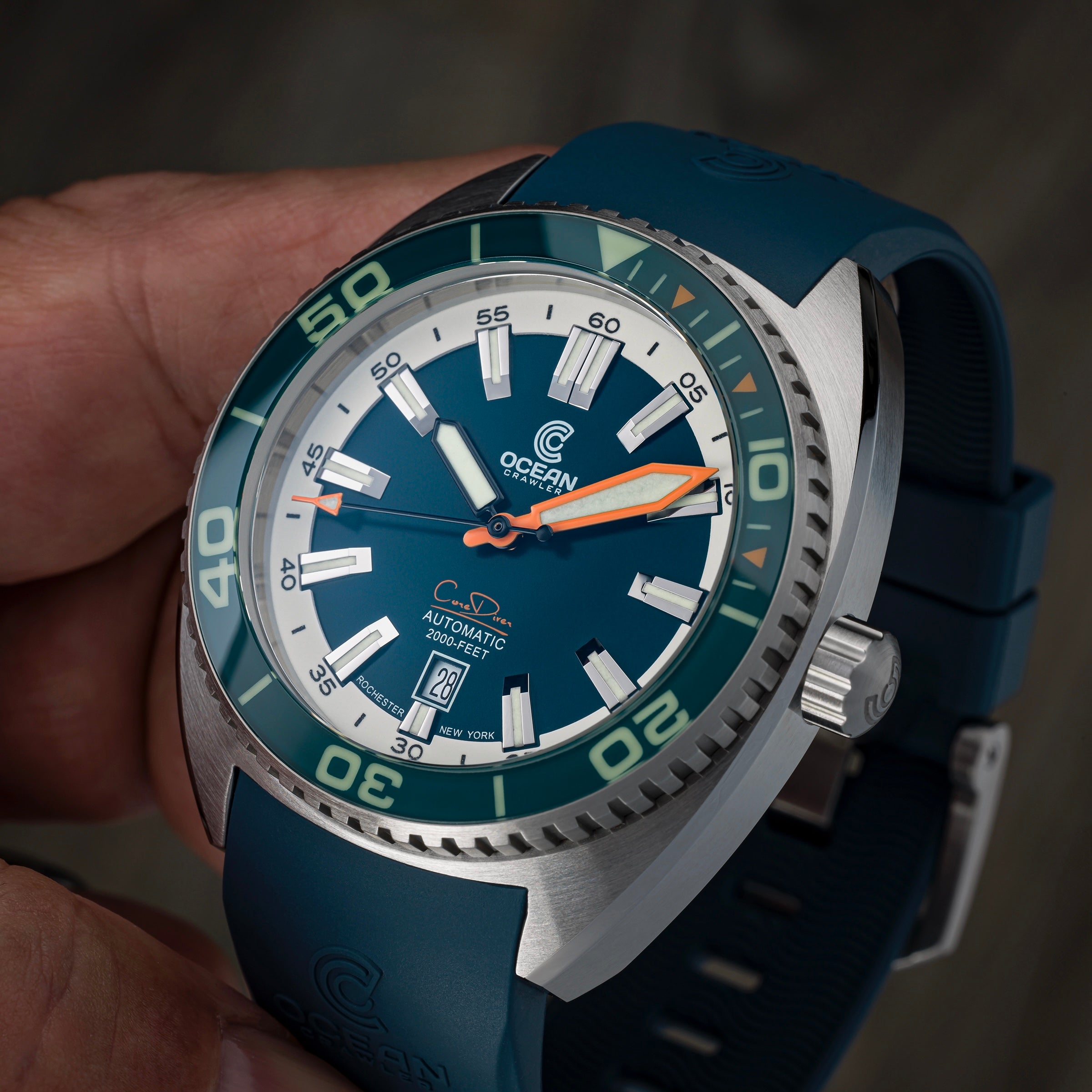 Core Diver - Spring Time - Turtle Blue - 2 Straps Included!